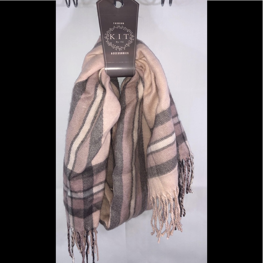 New Multiple Color Plaid Scarf